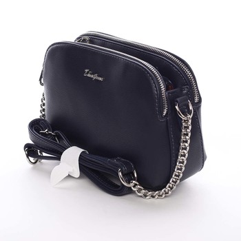 Dámská crossbody kabelka tmavě modrá - David Jones Beatriz