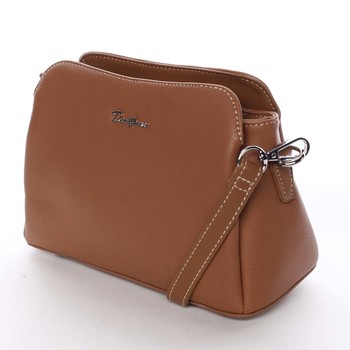 Dámská crossbody kabelka koňaková - David Jones Hame