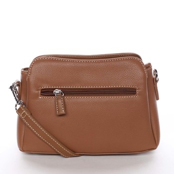 Dámská crossbody kabelka koňaková - David Jones Hame