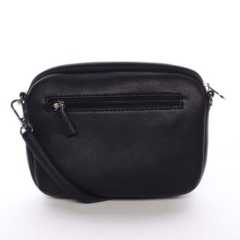 Malá dámská crossbody kabelka černá - David Jones Berivan 