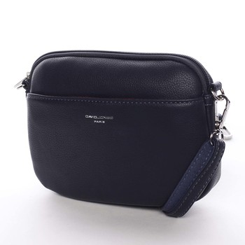 Malá dámská crossbody kabelka tmavě modrá - David Jones Berivan 