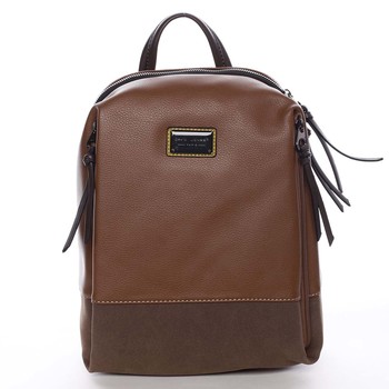 Dámský batoh hnědý - David Jones Nova