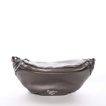 Dámská módní ledvinka tmavě stříbrná - David Jones Nora