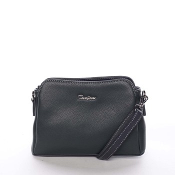 Dámská crossbody kabelka tmavě zelená - David Jones Hame