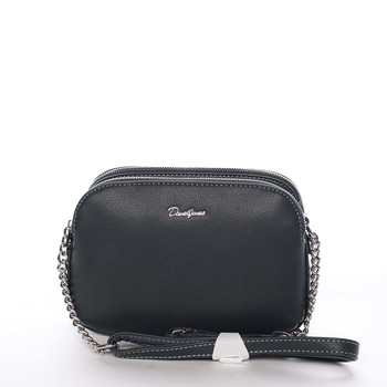 Dámská crossbody kabelka tmavě zelená - David Jones Beatriz