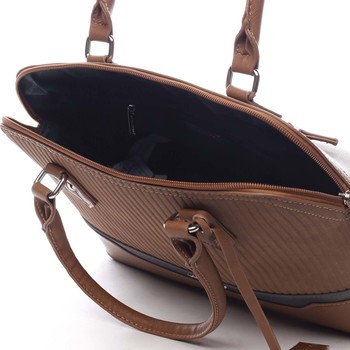 Dámská kabelka světle hnědá - David Jones Manzes