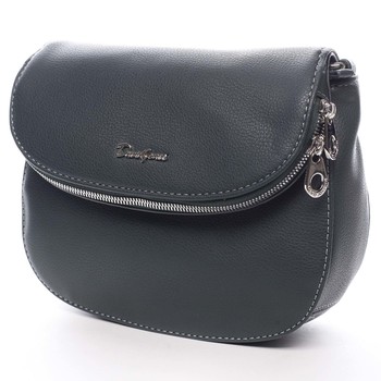 Dámská crossbody kabelka tmavě zelená - David Jones Yakira