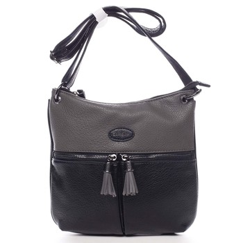 Dámská crossbody kabelka černá - David Jones Blanka