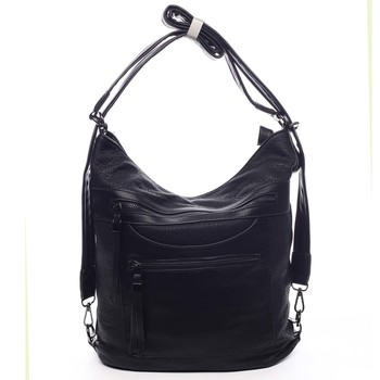 Dámská kabelka batoh černá - Romina Ones