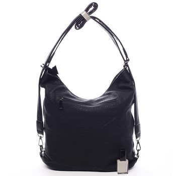 Dámská kabelka batoh černá - Romina Ones