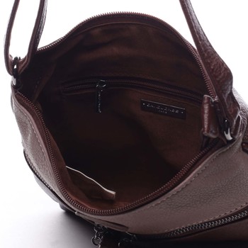 Dámská crossbody kabelka tmavá vínová - David Jones Lucinda