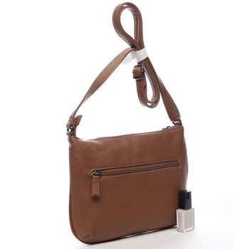 Dámská crossbody kabelka hnědá - David Jones Lucinda