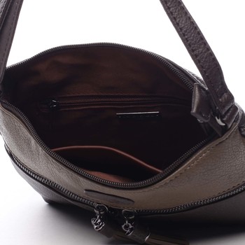 Dámská crossbody kabelka tmavě hnědá - David Jones Lucinda