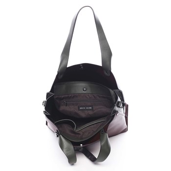 Dámská kabelka přes rameno bordó - Pierre Cardin Ellie