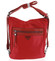 Dámská kabelka batoh červená - Delami Triana