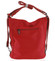 Dámská kabelka batoh červená - Delami Triana