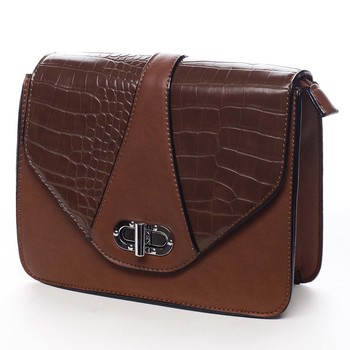 Dámská crossbody kabelka hnědá - Silvia Rosa Agui