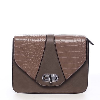 Dámská crossbody kabelka taupe - Silvia Rosa Agui