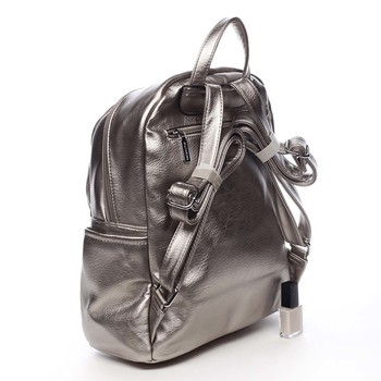 Dámský batoh zlatě stříbrný - Silvia Rosa Wannabe