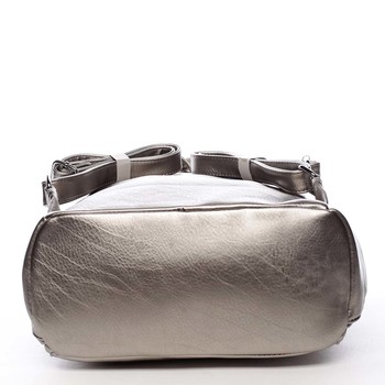 Dámský batoh zlatě stříbrný - Silvia Rosa William