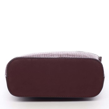Dámská crossbody kabelka vínová - Silvia Rosa Shatter