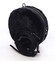 Dámská kožešinová kabelka černá - Maria C Cheer
