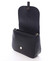 Dámská kožená crossbody kabelka černá - ItalY Neul