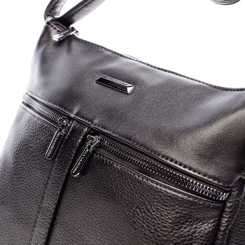 Dámská crossbody kabelka stříbrná - Silvia Rosa Jersey