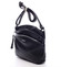 Luxusní menší dámská crossbody kabelka černá - Silvia Rosa Angela