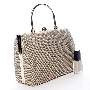 Dámské perleťové psaníčko zlaté - Michelle Moon V4100