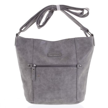 Dámská crossbody kabelka šedá - Enrico Benetti Eleanor