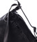 Dámská kožená kabelka batoh černá - ItalY Nadine