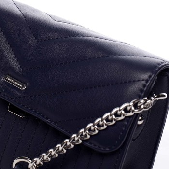 Dámská crossbody kabelka tmavě modrá - David Jones Casey