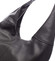 Dámská kožená kabelka přes rameno tmavě šedá - ItalY SkyFull