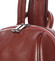 Dámský kožený batoh červený - ItalY Minetta