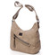 Dámská crossbody kabelka taupe - Romina Comprit