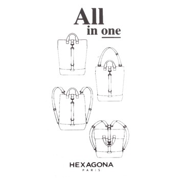 Pánský velký batoh hnědý - Hexagona Adrien