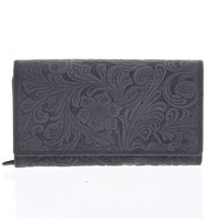 Dámská kožená peněženka černá - Tomas Imbali