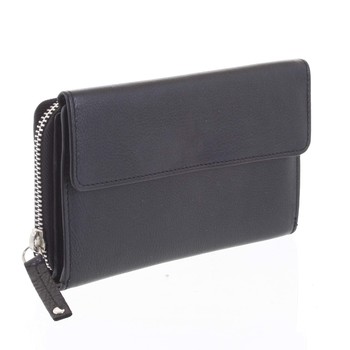 Dámská kožená peněženka černá - Tomas Menmaiya