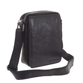 Pánská kožená taška černá - SendiDesign Merlim
