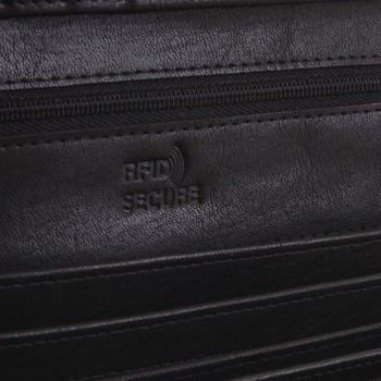 Dámská kožená peněženka černá - SendiDesign Zimbie