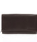 Dámská kožená peněženka tmavě hnědá - SendiDesign Zimbie