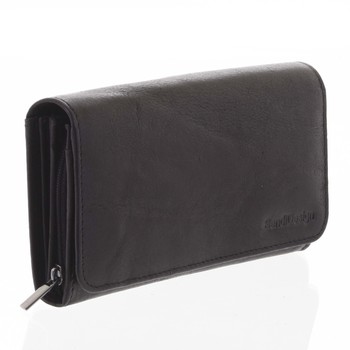 Dámská kožená peněženka černá - SendiDesign Really