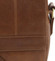 Pánská kožená crossbody taška na doklady hnědá - SendiDesign Niall