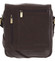 Pánská kožená taška přes rameno tmavě hnědá - SendiDesign Thoreau
