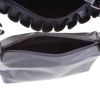 Dámská kabelka přes rameno tmavě šedá - Dudlin Pruet