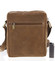Pánská kožená crossbody taška hnědá - WILD Yander