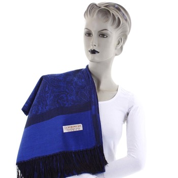 Dámská kašmírová šála královsky modrá - CASH Andie