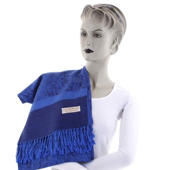 Dámská kašmírová šála modrá - CASH Andie