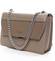 Dámská crossbody kabelka béžová - David Jones Delilah